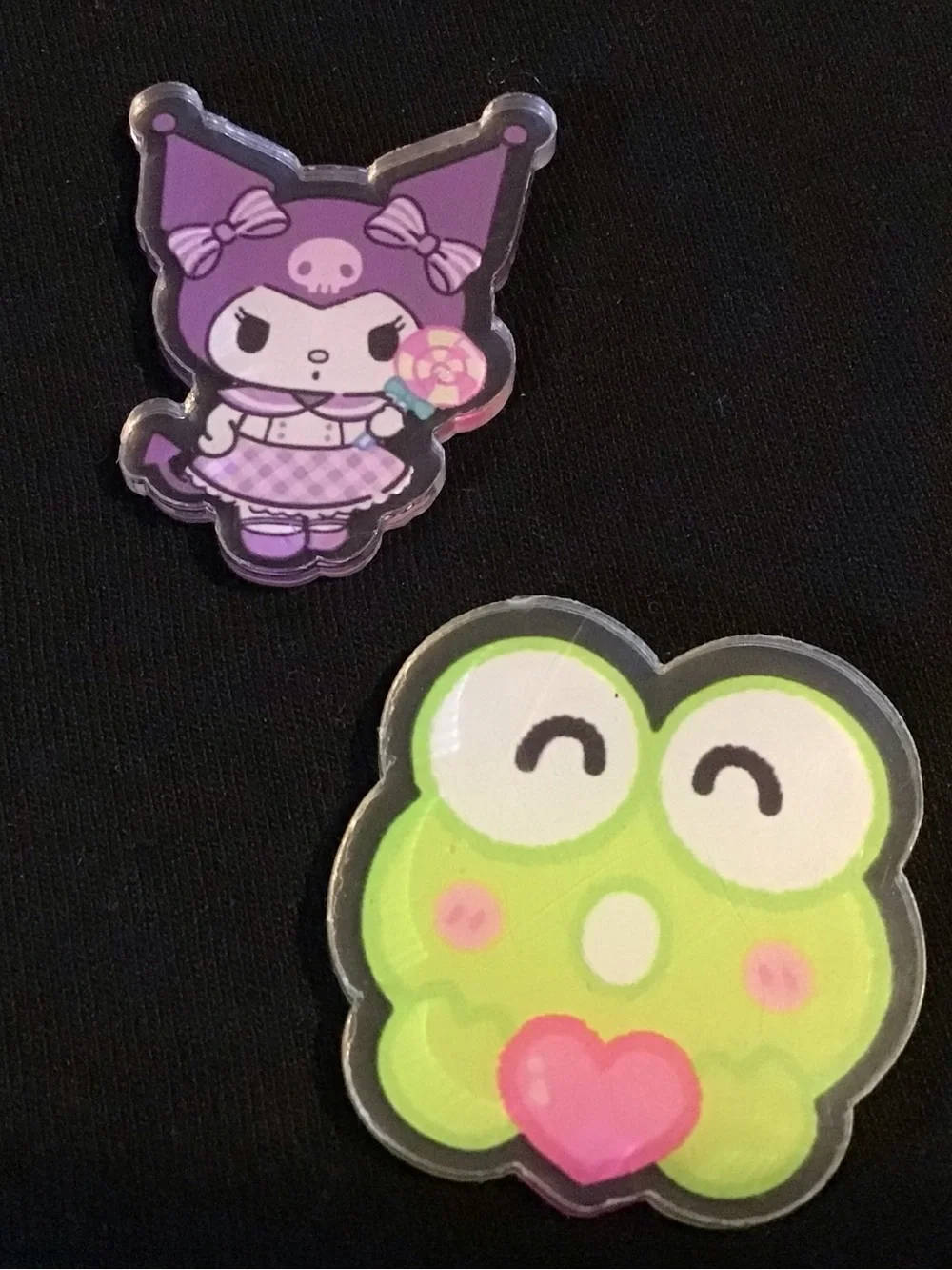 Set of four Sanrio characters magnet set. Super cute.